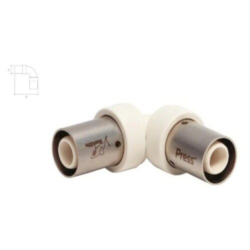 Уголок Равносторонний SharkBite PRESS 26x26