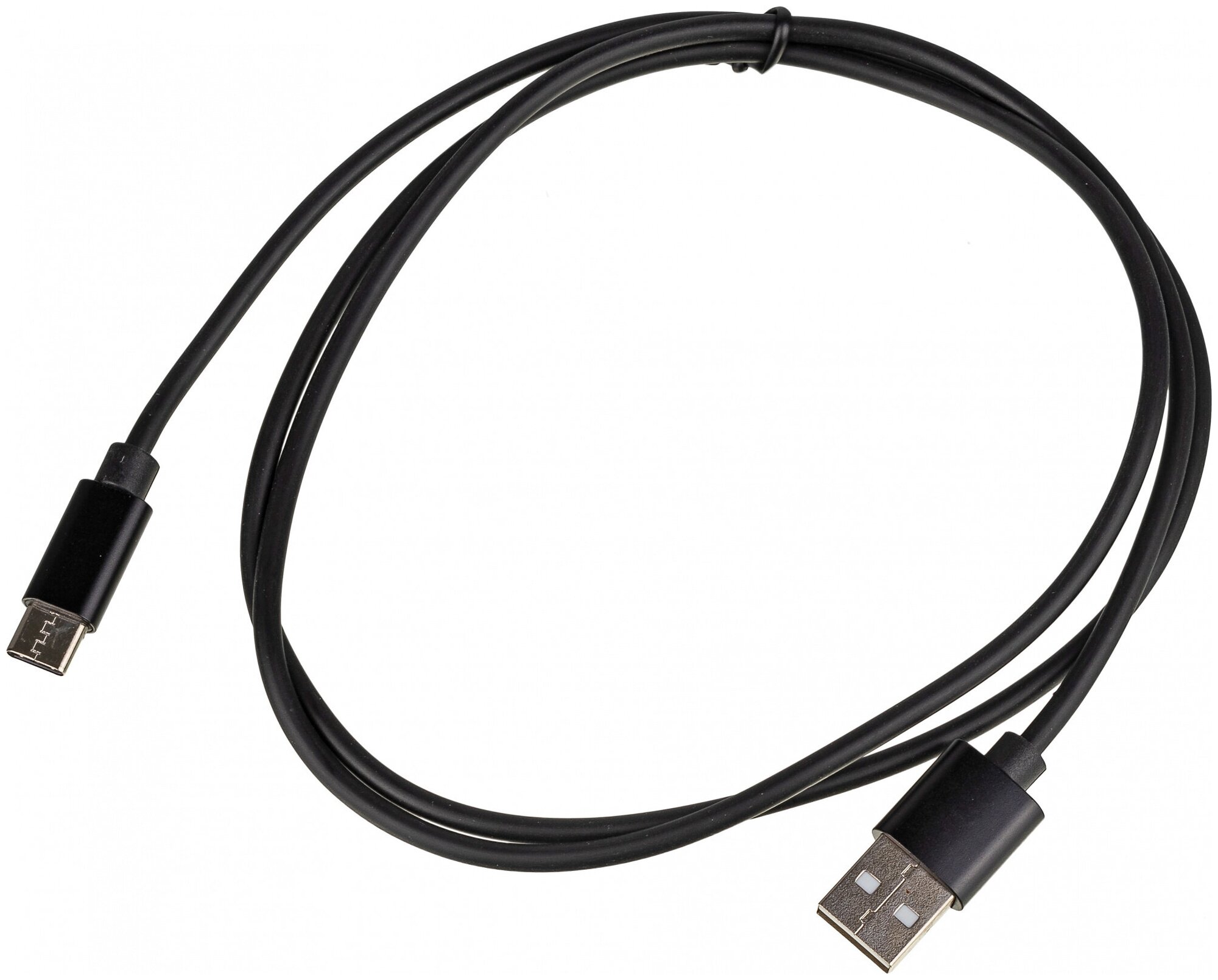 Кабель USB (m)-USB Type-C (m) 1м черный