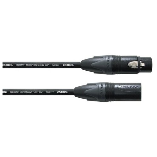 behringer gmc 1000 микрофонный кабель xlr femalexlr male 10 м Cordial CPM 5 FM