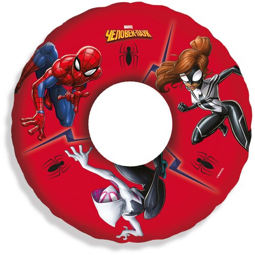 Круг «Человек паук» надувной, 60 см, ND PLAY круг семья микки мауса и минни надувной 60 см nd play