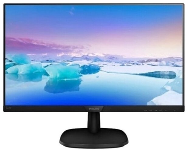 LCD PHILIPS 215 223V7QSB 0001 черный IPS LED 1920x1080 8ms 178178 250cd 10M1 D-Sub DVI VESA 1202100₽