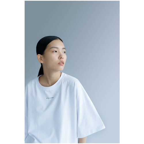 Футболка ZNWR oversize Делай как никто (S, Белый)