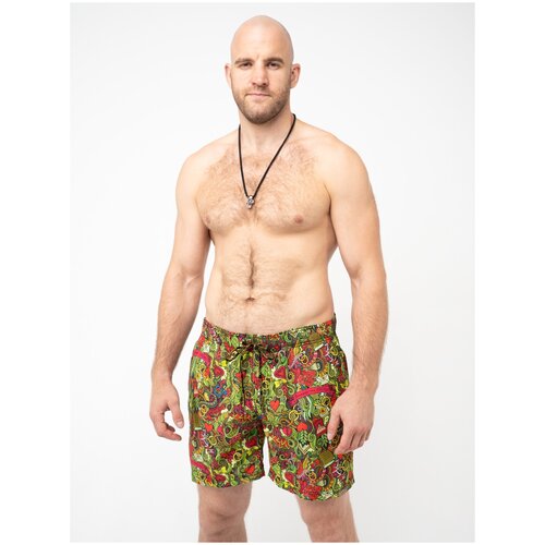 фото Шорты великоросс, размер 52, мультиколор