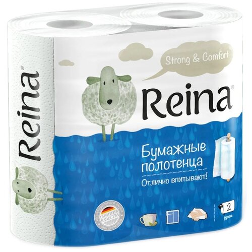 Бумажные полотенца Reina Strong  Comfort 2 шт