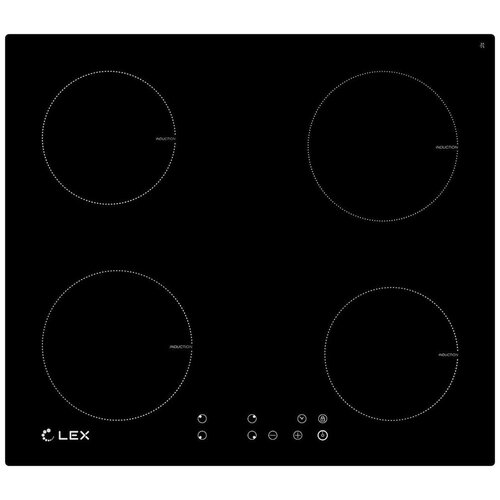 Варочная панель Lex EVI 640-1 590x520 Черный