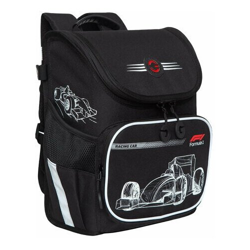 Рюкзак школьный Grizzly RAl-295-2/1 черный