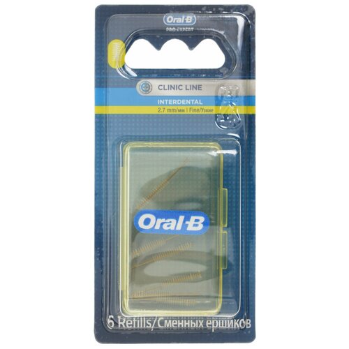 Сменный цилиндрический ершик "Oral-B Interdental", 6 шт