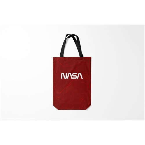 фото Сумка-шоппер / 31х42 см / популярные иллюстрации / модные nasa наса burnettie