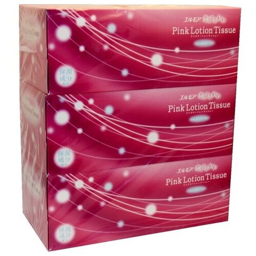 Kami Shodji Бумажные розовые двухслойные салфетки 