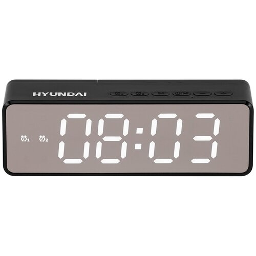 Радиобудильник HYUNDAI H-RCL410 черный 237000₽