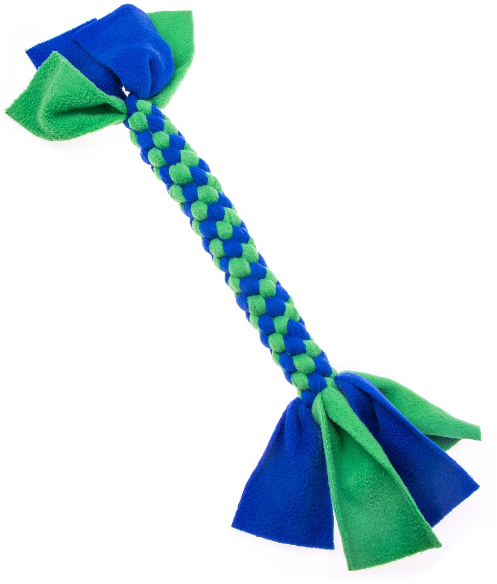 Антивандальная игрушка для собак грейфер Грызка. Цвет: зеленый/синий. - фотография № 1
