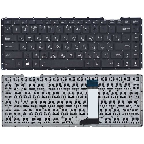 Клавиатура keyboard AEXJBU00110 для ноутбука Asus A450 D451 D451E D451V D451VE F401E F450 F450CA F450CC черная 718₽