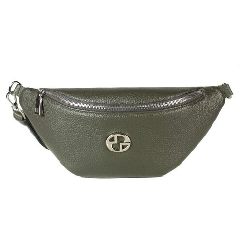 фото Сумка женская,из натуральной кожи,mayger,а-дс-289,кофейный_темно-коричневый,модель поясная,с поясным ремешком