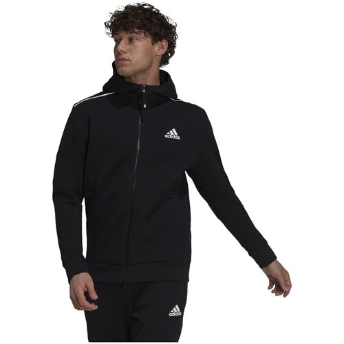 Худи adidas, размер XS, черный