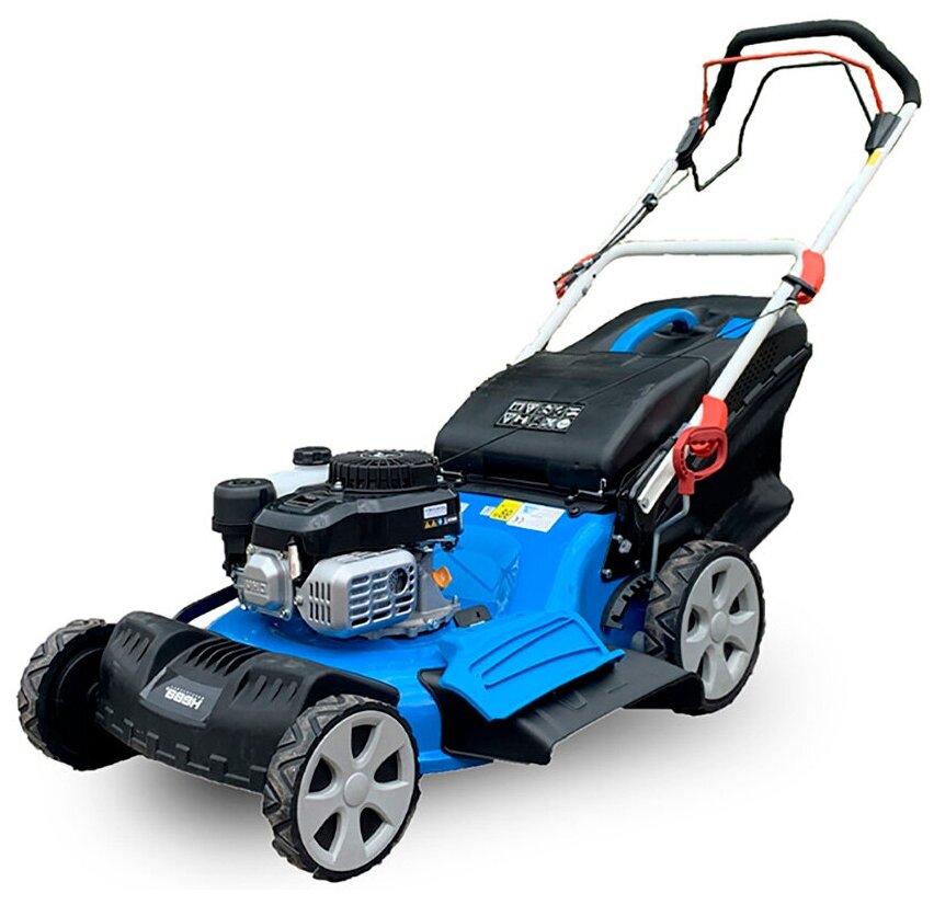 фото Газонокосилка бензиновая Нева KCL19SPF самоходная