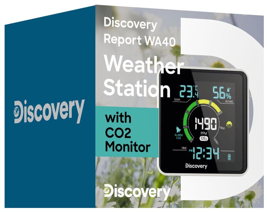 Детектор углекислого газа Discovery Report WA40 - фотография № 7