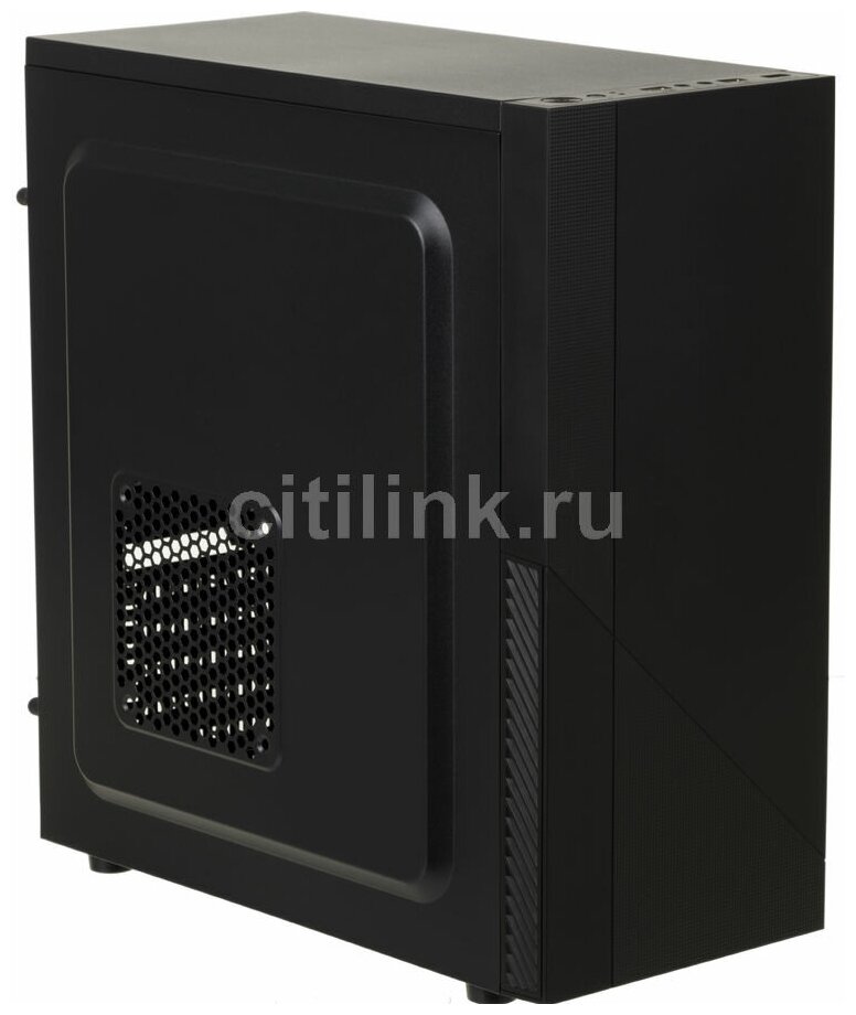 Корпус Accord K-16 черный без БП ATX 6x120mm 2xUSB2.0 1xUSB3.0 audio ACC-K-16