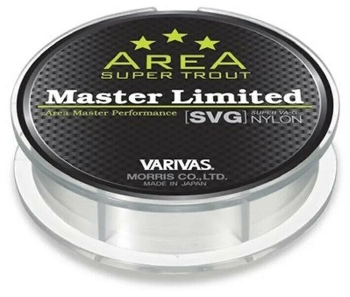 Varivas Леска монофильная VARIVAS SUPER TROUT AREA MASTER LIMITED SVG (VSTAMLS150-06 (150 м 0,128мм) )