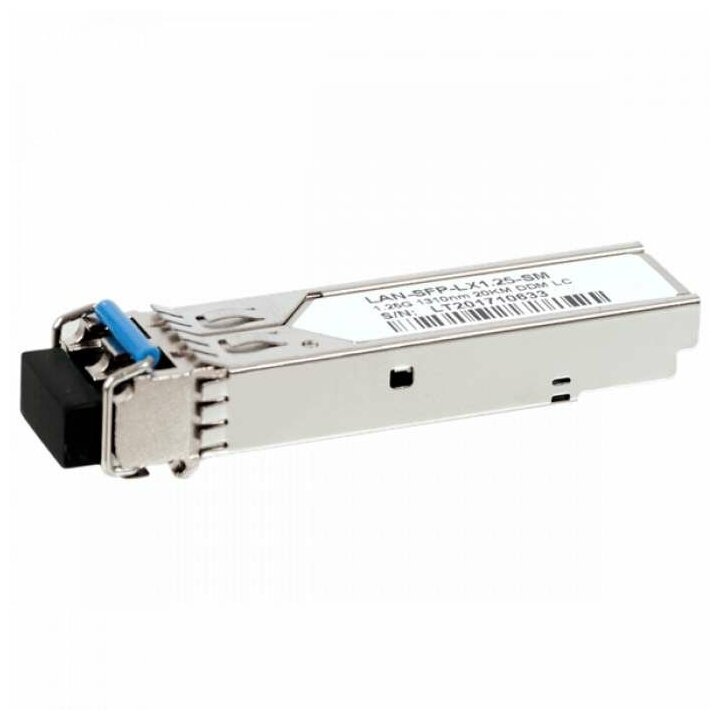 Модуль SFP LX 20км, 1310нм, SM, duplex LC, 1.25Gbps, DDM, Cisco LAN-SFP-LX1.25-SM