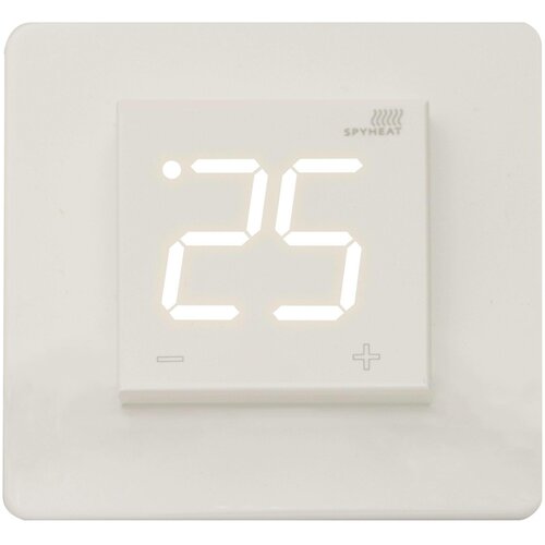 Терморегулятор микропроцессорный электронный SPYHEAT SDF-488S (белый) под рамку Schneider Unica