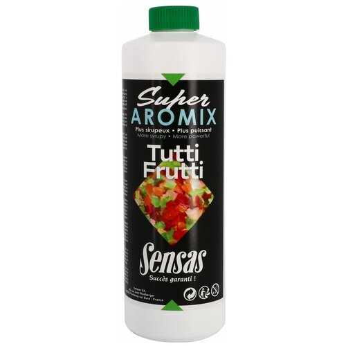 Ароматизатор Sensas AROMIX Tutti Frutti 0.5л ароматизатор aurami tutti frutti гелевый