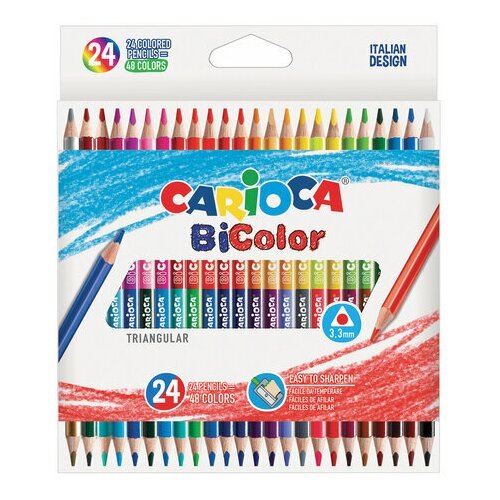 CARIOCA Карандаши двусторонние carioca bi-color