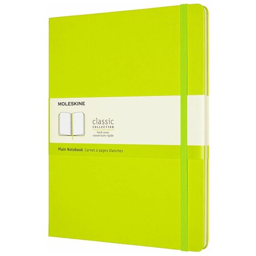 Блокнот Moleskine CLASSIC QP092C2 XLarge 190х250мм PP 192стр. нелинованный твердая обложка лайм