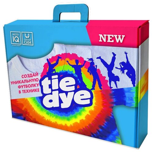 Master IQ² Набор для раскрашивания футболки Tie Dye, 5001 мультиколор 5