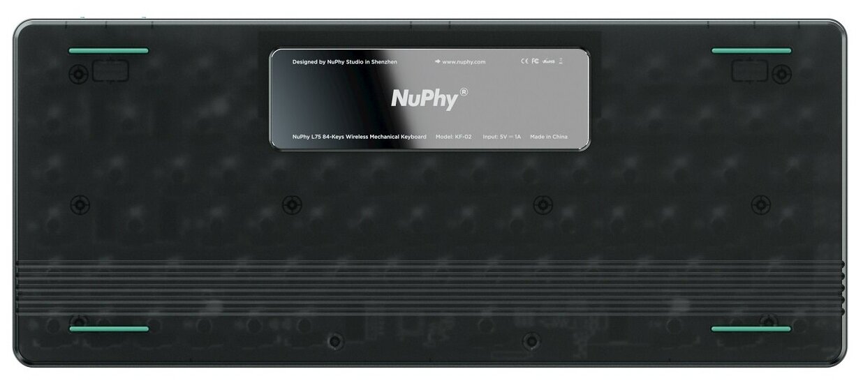 Nuphy AIR75 Blue Switch