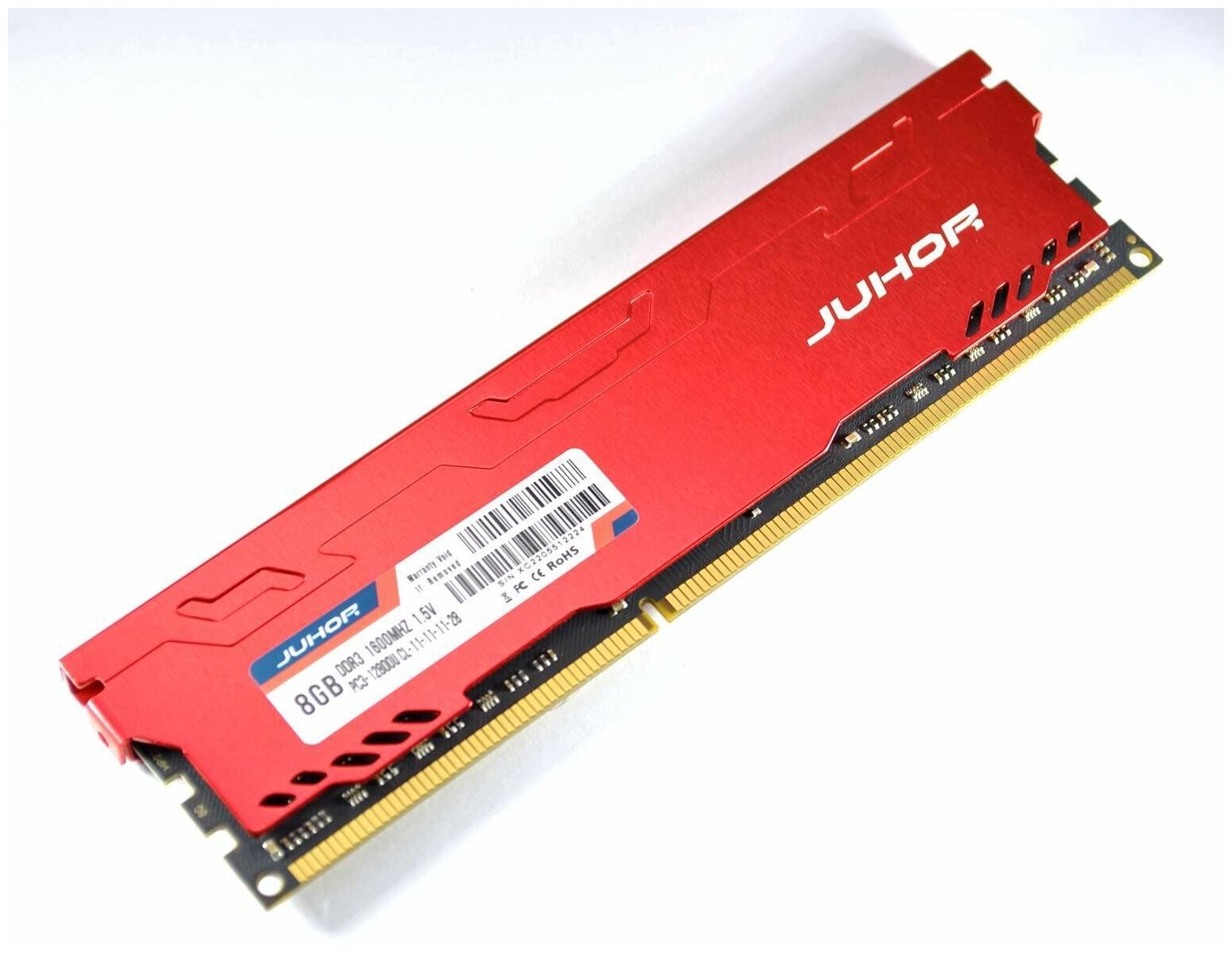 Оперативная память с радиатором JUHOR 8Гб DDR3 1600MHZ PC3-12800U