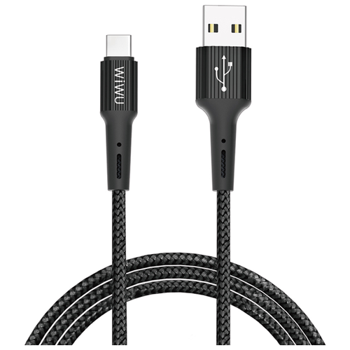 Кабель для зарядки и передачи данных Wiwu GEAR Charging Cable G10 Black кабель wiwu gear charging cable usb lightning g30