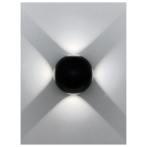 Светильник бра Elegant SPF-9872 BLACK/черный 4*3W 4000-4500K 100*100*100mm