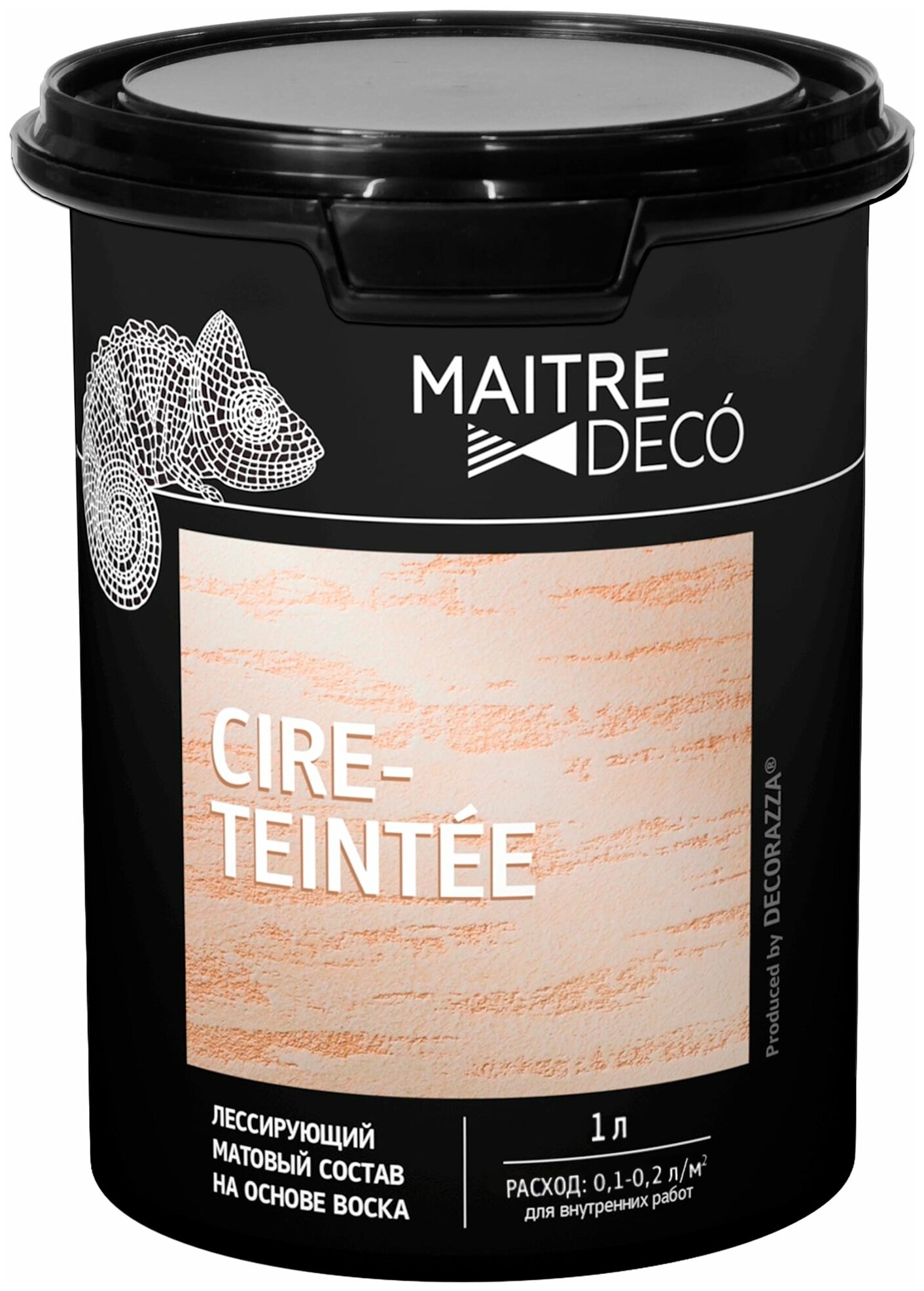 Краска акриловая Maitre Deco Cire Teintee