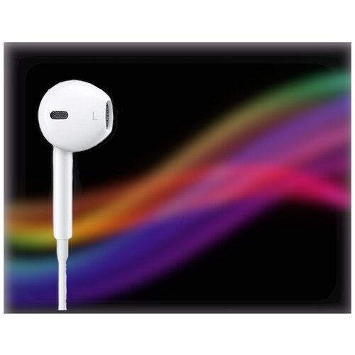 Проводная Гарнитура INCREDIBLE QUALITY HEADSET для iPhone с разъемом Lightning Наушники проводные для Айфон Белые 131600₽