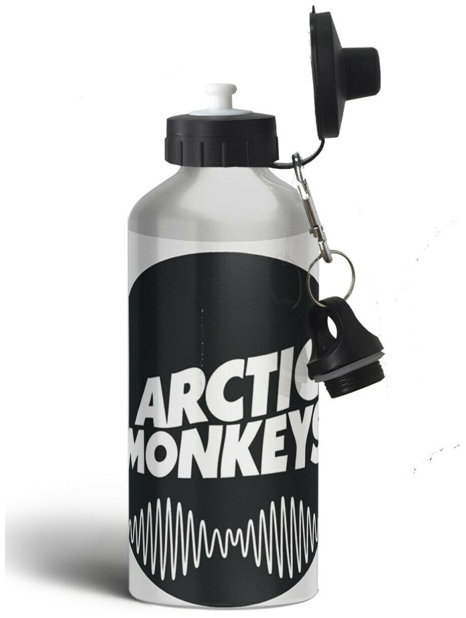Бутылка спортивная,туристическая фляга, 500мл Arctic Monkeys(fall out boy, Twenty One Pilots, The Neightboorhood) - 949