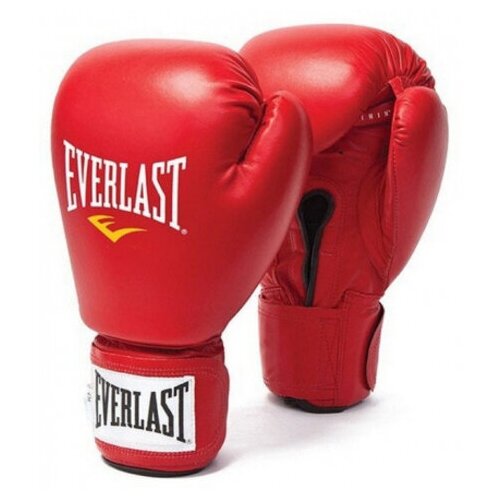 фото Перчатки для любительского бокса everlast amateur cometition pu 12oz красный