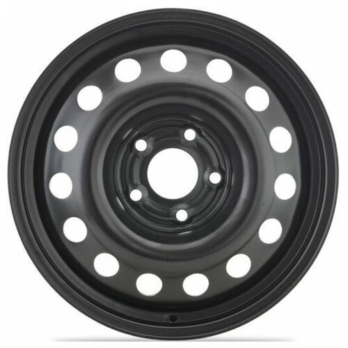 Штампованный диск ТЗСК Ford Focus 6x15 5x108 ET52.5 DIA63.3 черный