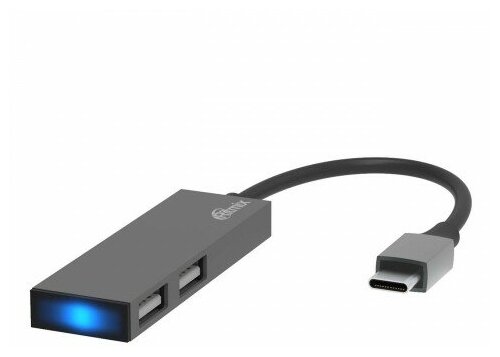 USB Hub Ritmix CR-4201 Metal