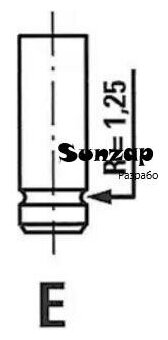 FRECCIA R4986/SCR Клапан впускной