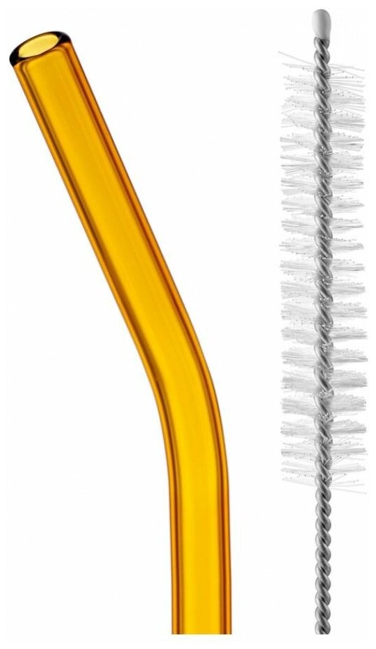 Трубочки многоразовые WALMER Cocktail 6 шт. разноцветный 0.09 кг 2 см 11.5 см 20 см 6 шт. - фотография № 8