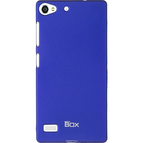 Накладка пластиковая Skinbox 4People для Lenovo Vibe X2 синяя 350₽