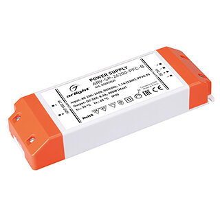 022922(2) Блок питания ARV-SP-24200-PFC-B (24V, 8.3A, 200W) (Arlight, IP20 Пластик)