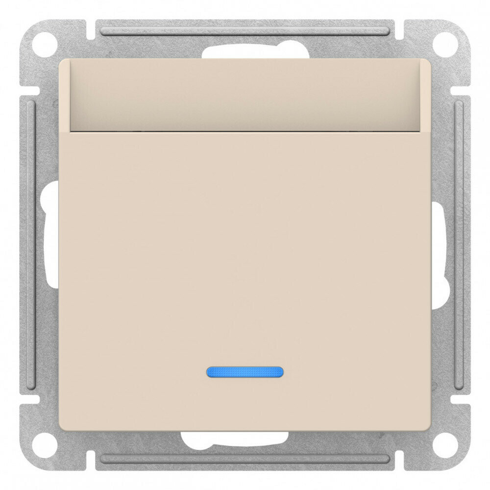 Переключатель Schneider Electric Atlas Design ATN000267, с подсветкой