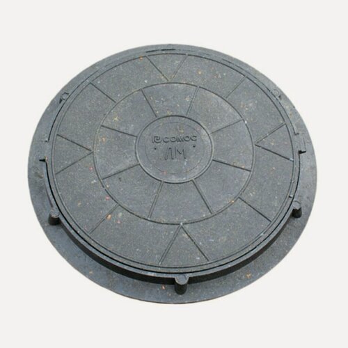 Изображение товара Люк канализационный 750х630х545х60 мм, 1.5т, 15 кН, полимер, ТТ000013105