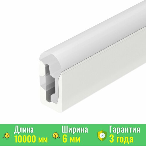 фото Силиконовый профиль wph-flex-0613-side-s8-10m white (arlight, силикон) 040826