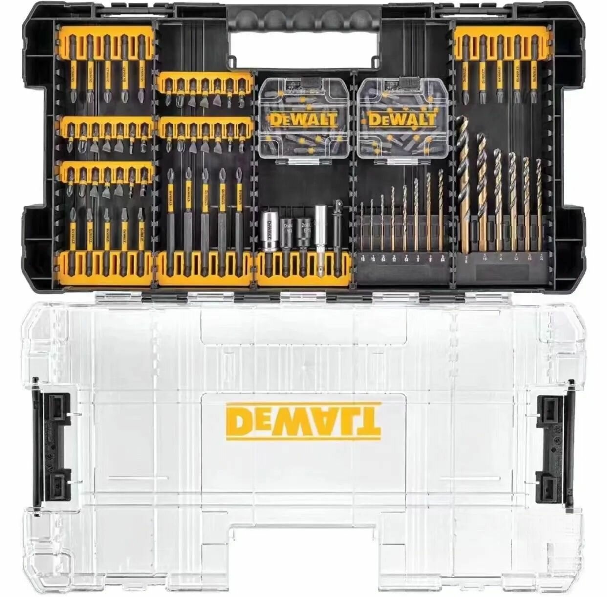 Набор бит и свёрл DEWALT FlexTorq DWANGFT100SET, 100 предметов