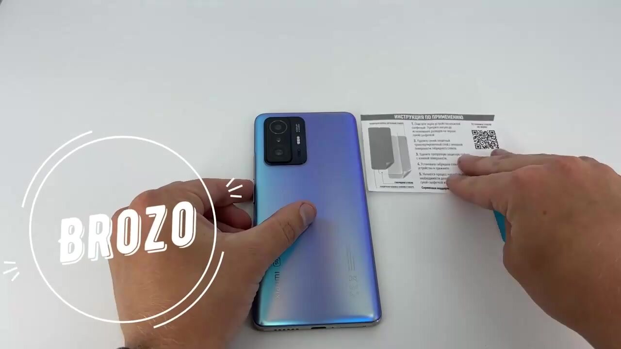 Защитное стекло для Huawei Nova Y72 (Хуавей Нова У72) на Камеру 2 штуки, (гибридное: пленка+стекловолокно), прозрачное силиконовая клеевая основа тонкое Hybrid Glass, Brozo — фото 1