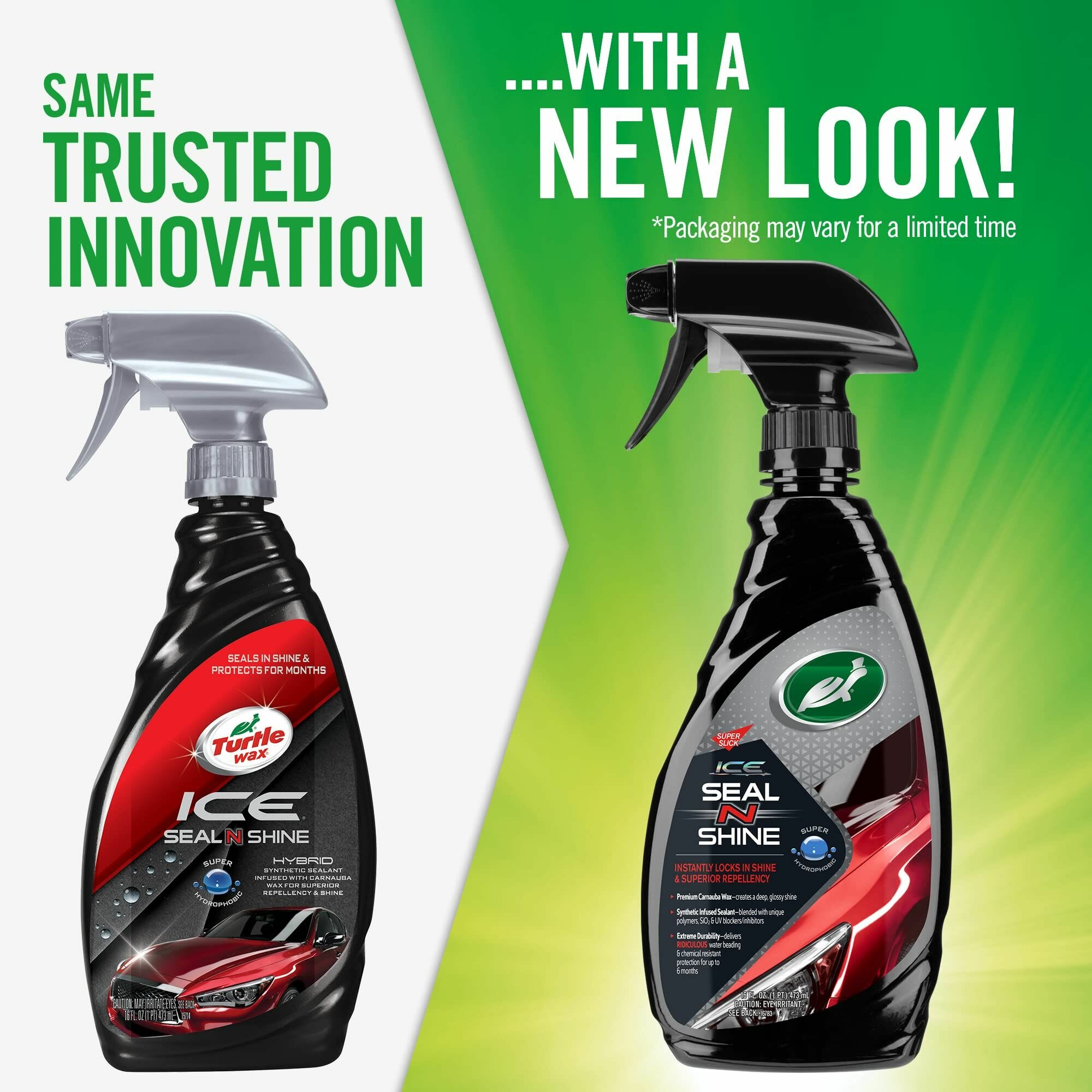 Воск для автомобиля кузова Turtle Wax SEAL N SHINE, 500мл