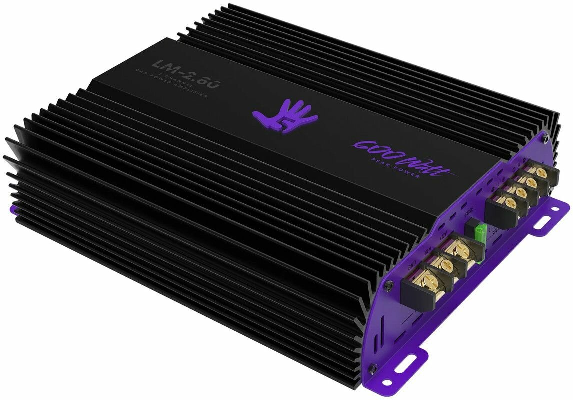 Усилитель автомобильный Five LM-2.80, чёрный