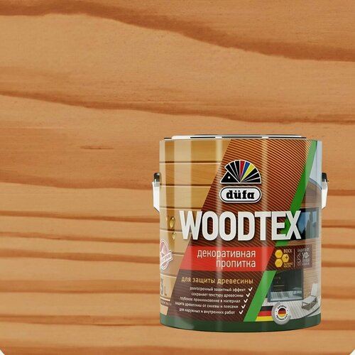 Изображение товара Декоративная пропитка для древесины Dufa Woodtex полуматовая (3л) орегон
